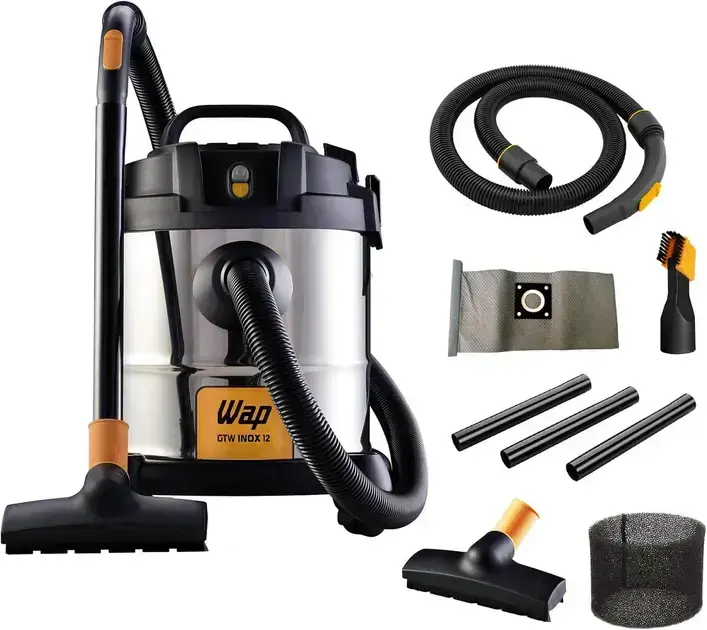 2. Aspirador de Pó e Água GTW INOX 12 - WAP
