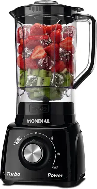 3. Liquidificador Turbo Power L-99 FB - Mondial